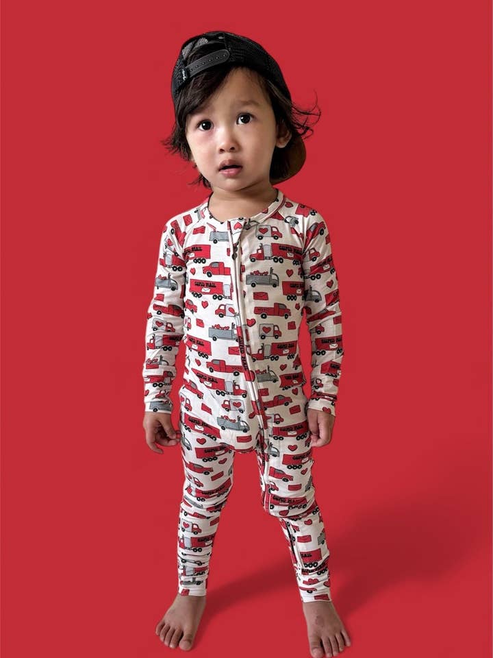 HAULIN' HEARTS DREAM ROMPER for wholesale by Dream Big Little Co.