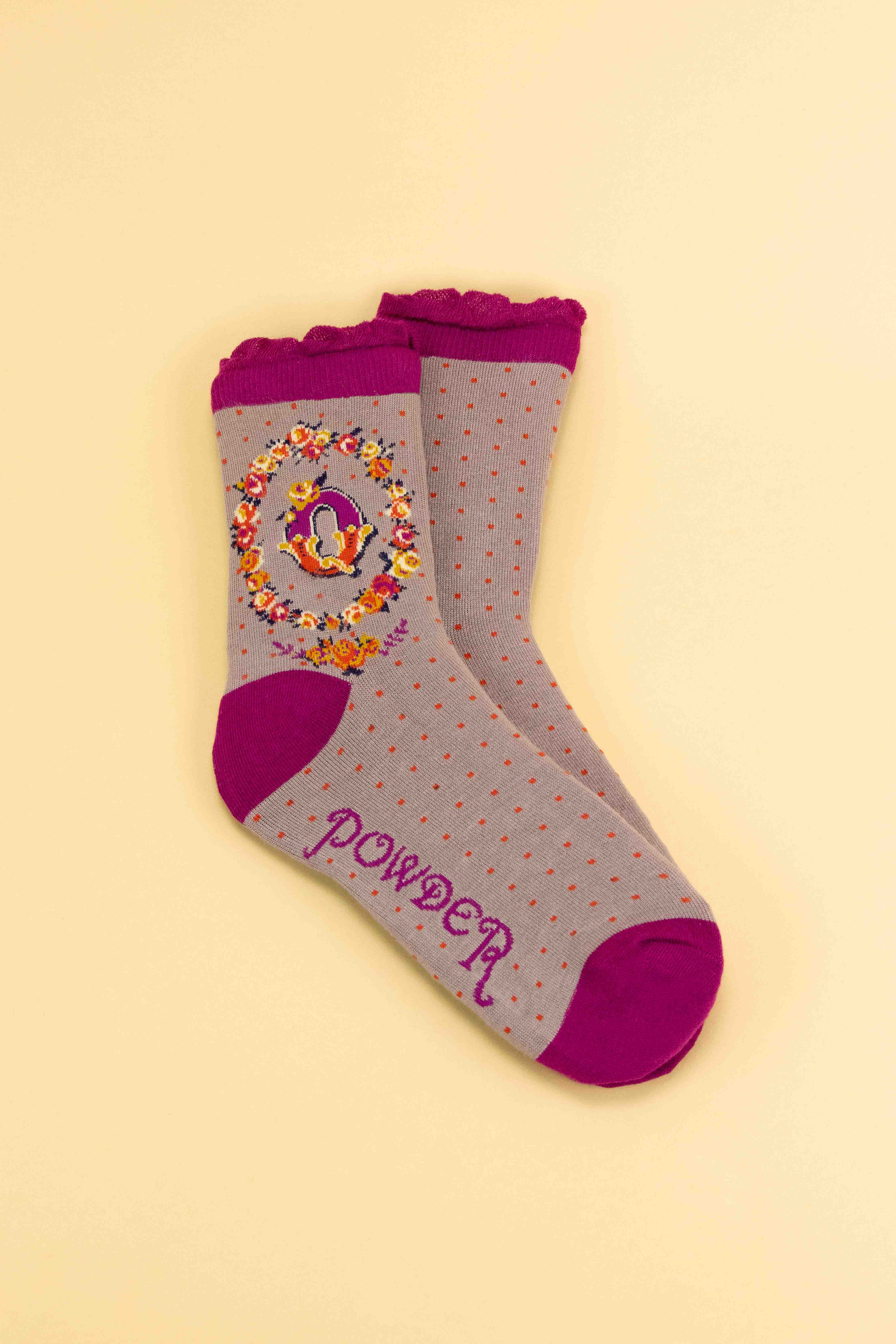 Powder Design - Europe - Wholesale Socks - Women's - Letter Ankle Socks50
