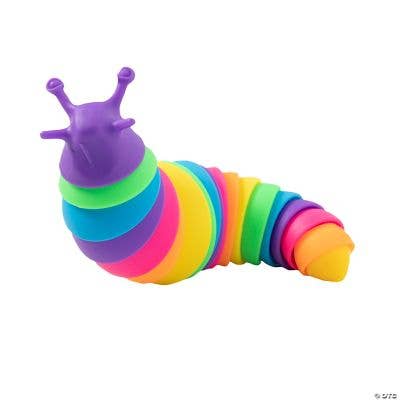 Fun Express – Engroshandel Fidget - Børn – MULTIFARVET SNEGLE FIDGET