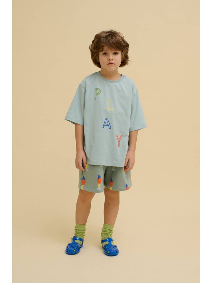 OXOX CLUB - Wholesale Screen Printed T-Shirt - Kids - ORGANIC COTTON PLAY TEE7