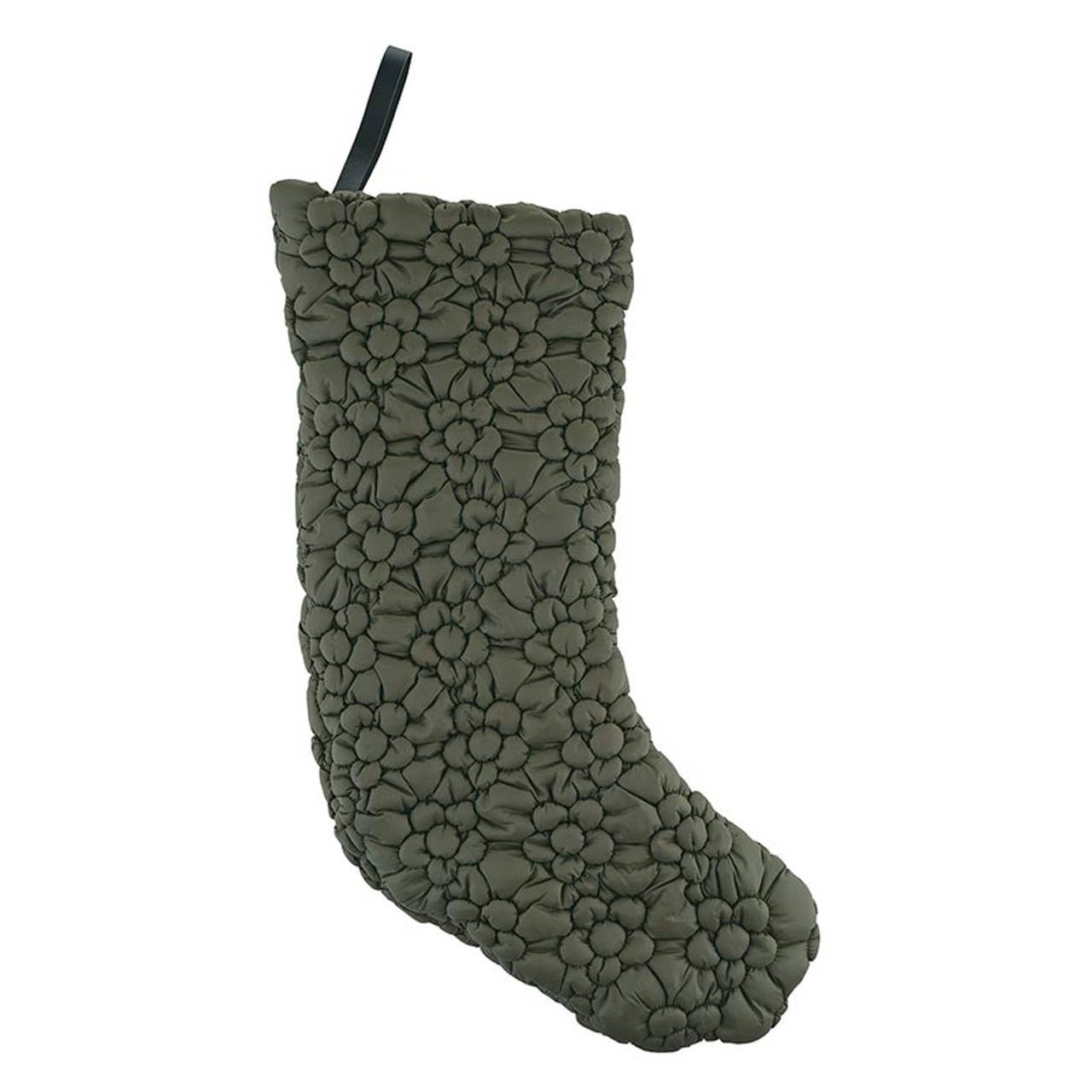 47th & Main (Creative Brands) - Wholesale Holiday Stocking - Dark Green Stocking0