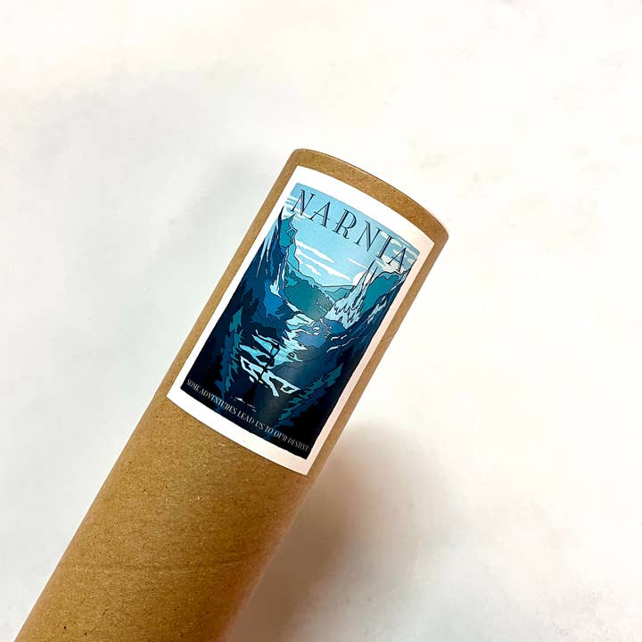 Bookishly – wholesale Poster – Narnia Fictional Travel Poster