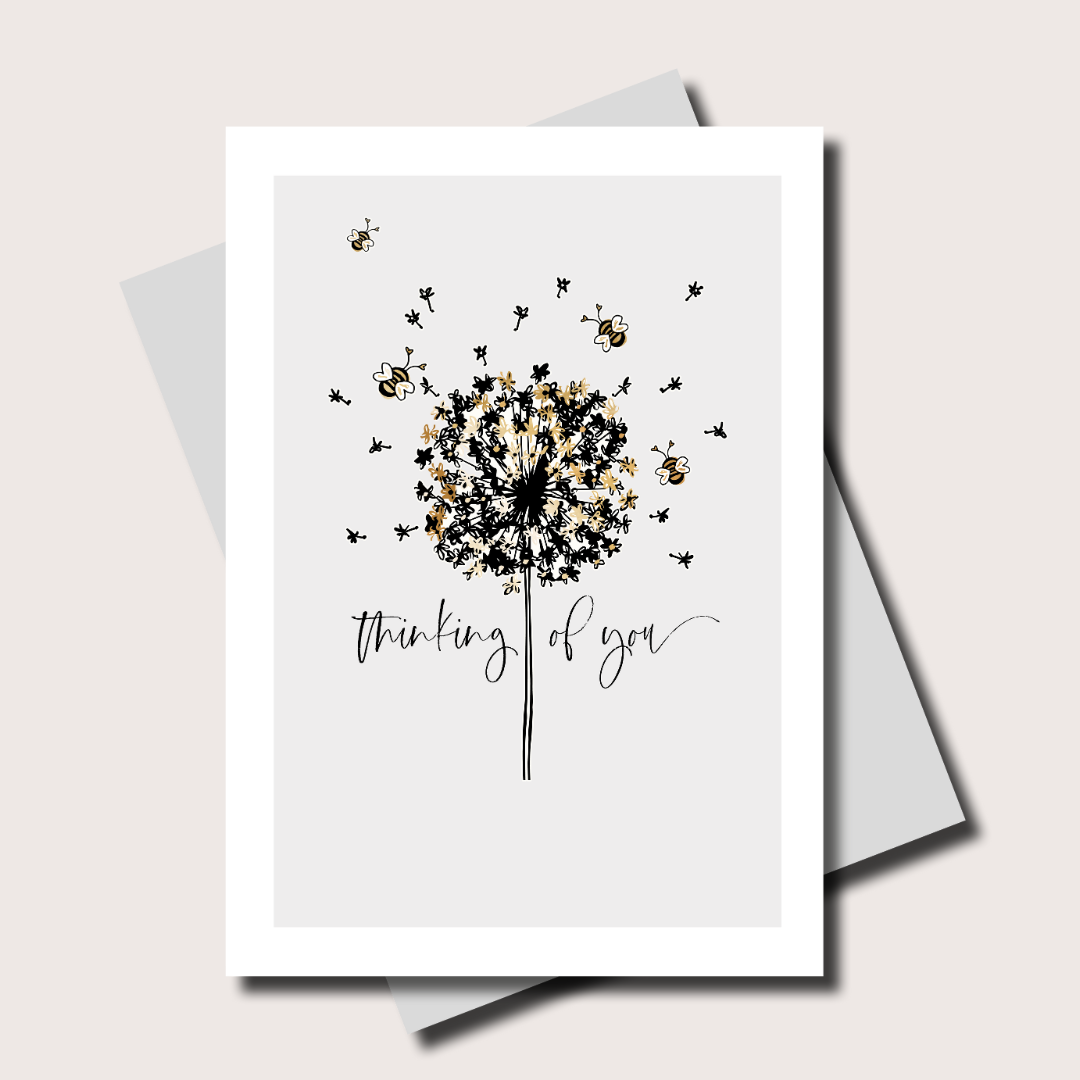 Marina B – wholesale Thinking of you card – Marina Bee Thinking of You Greeting Card0