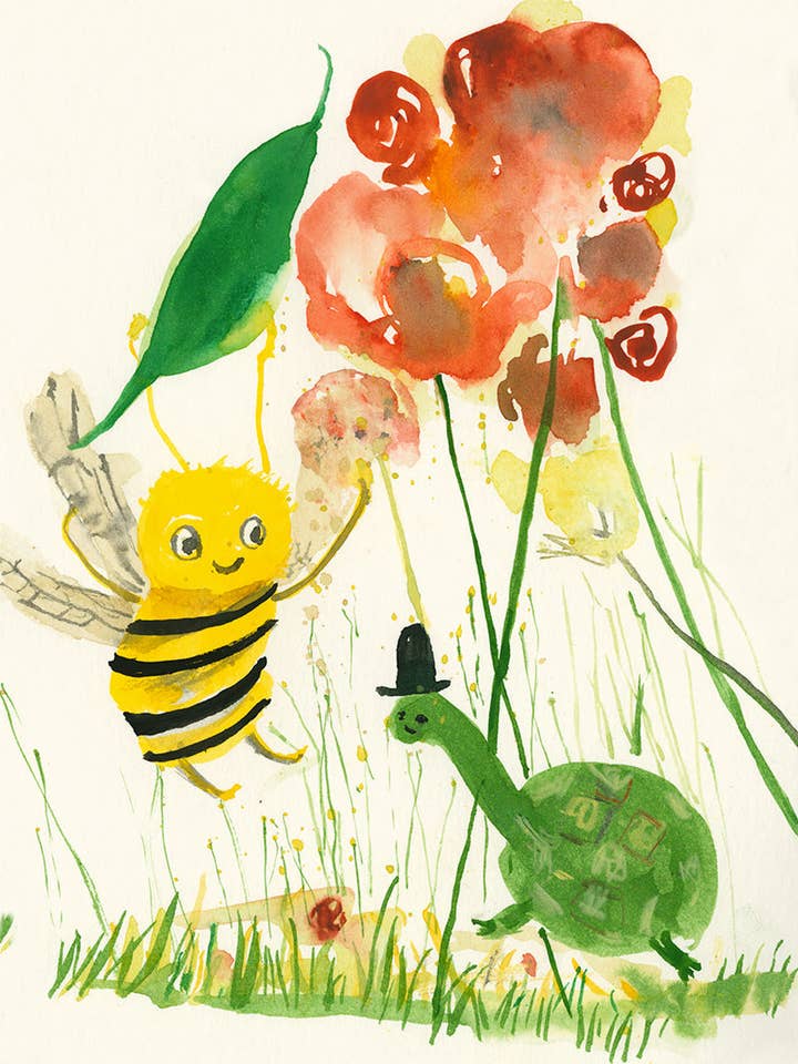 Postal A5 Gift Exchange por atacado de Ping He Art