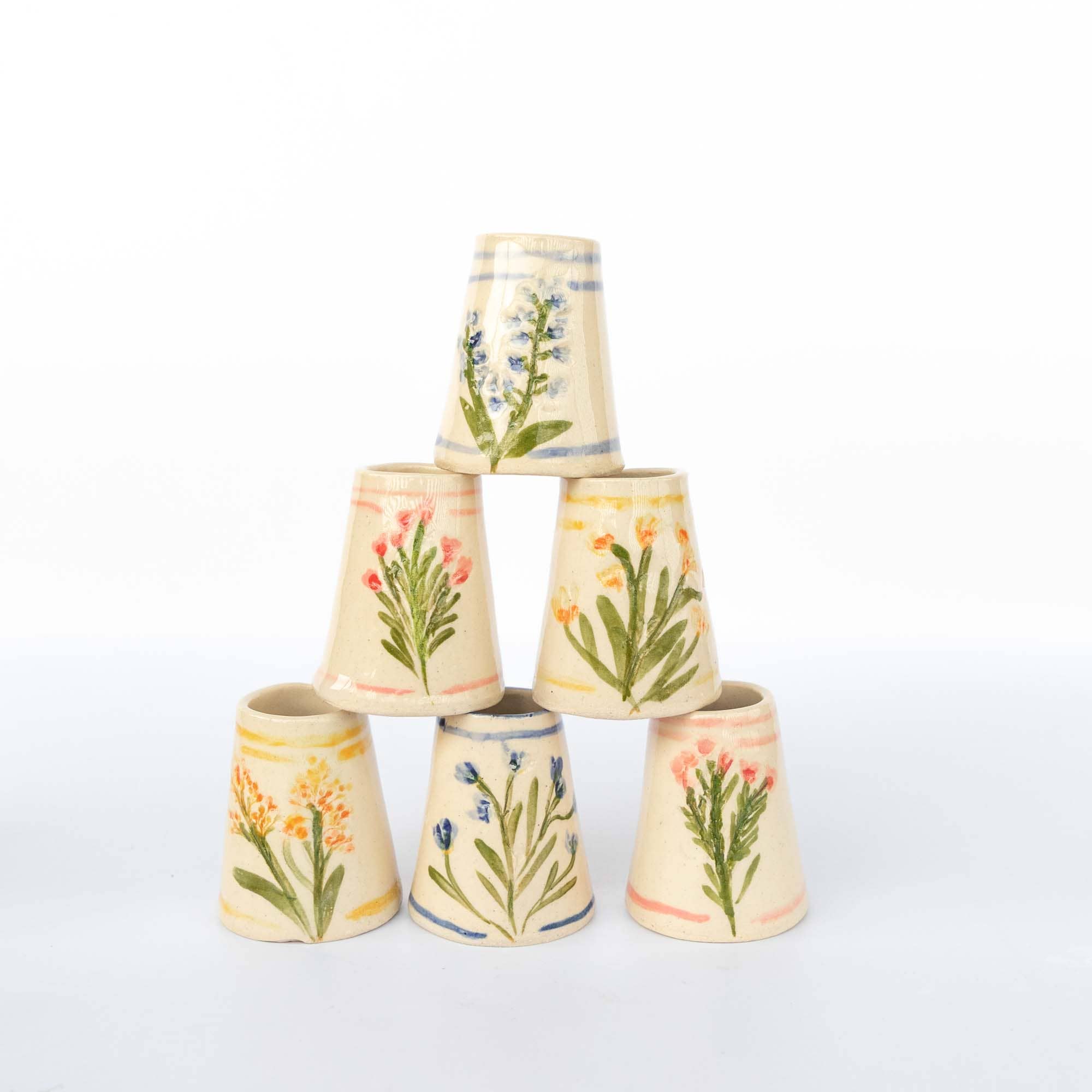 Tara Kothari - Wholesale Vase - Budvase made with Pressed flower handmade (Custom available)3