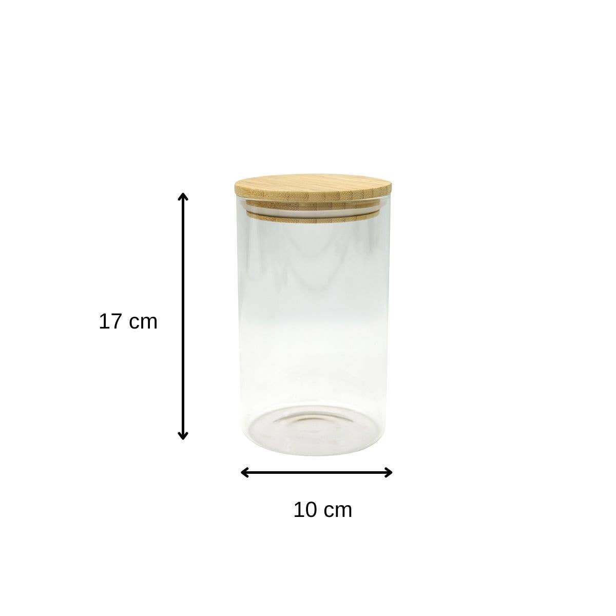 Fackelmann - Wholesale Food storage container - Fackelmann Eco Friendly 1.15L Glass Storage Box2