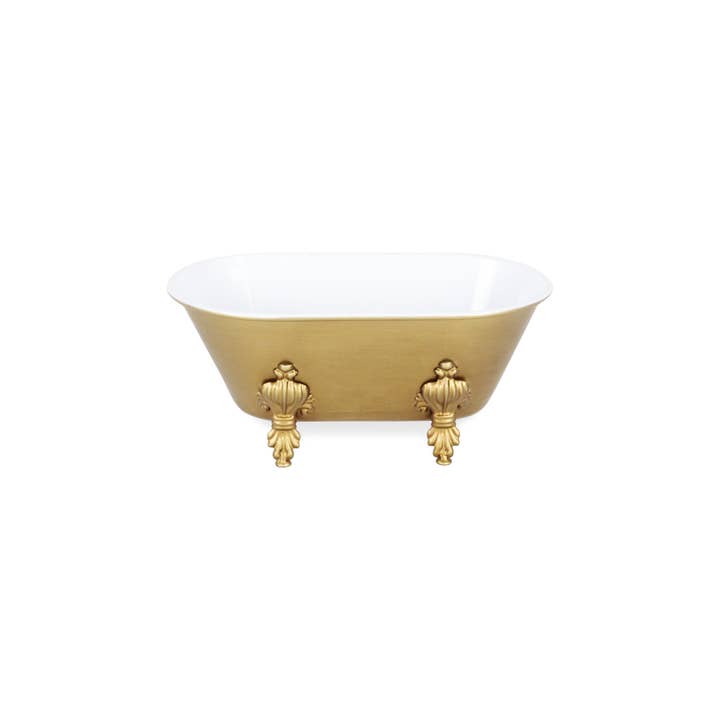 Cheungs Home Decor - Wholesale Bath Caddy - Lavande Metal Fleur-de-Lis Tub Decor - Gold5