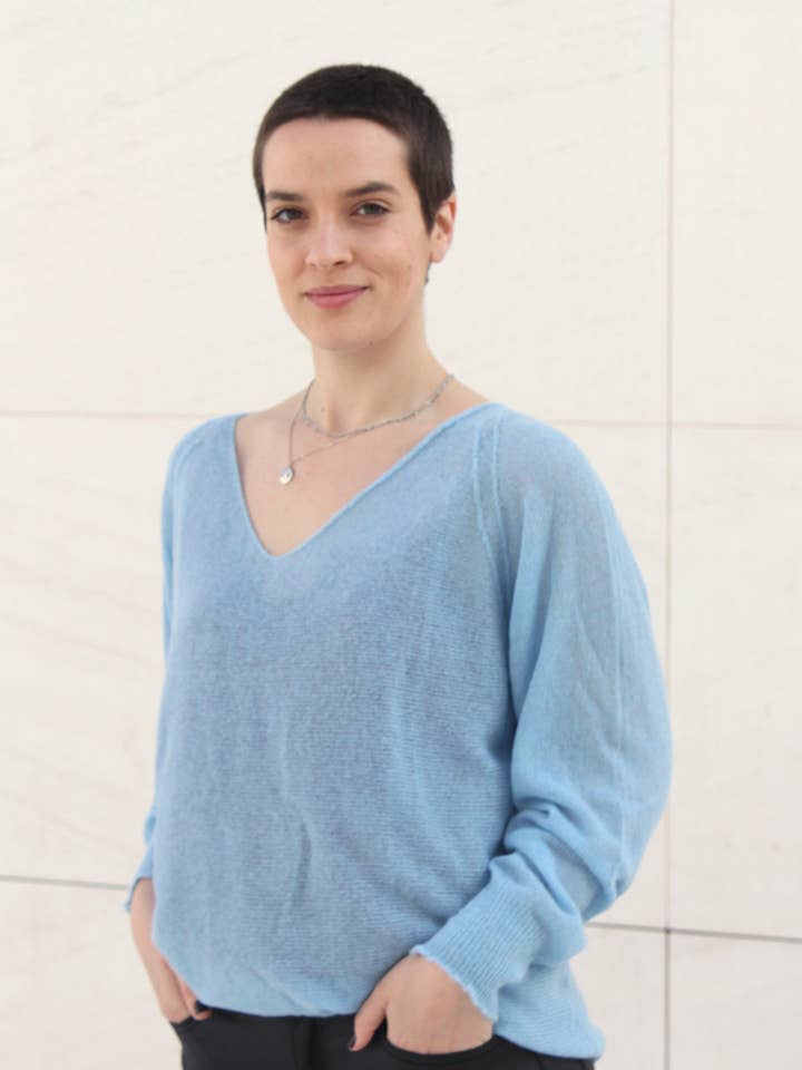 Madrid Tröja - Grå för wholesale av ELBA& CLAU