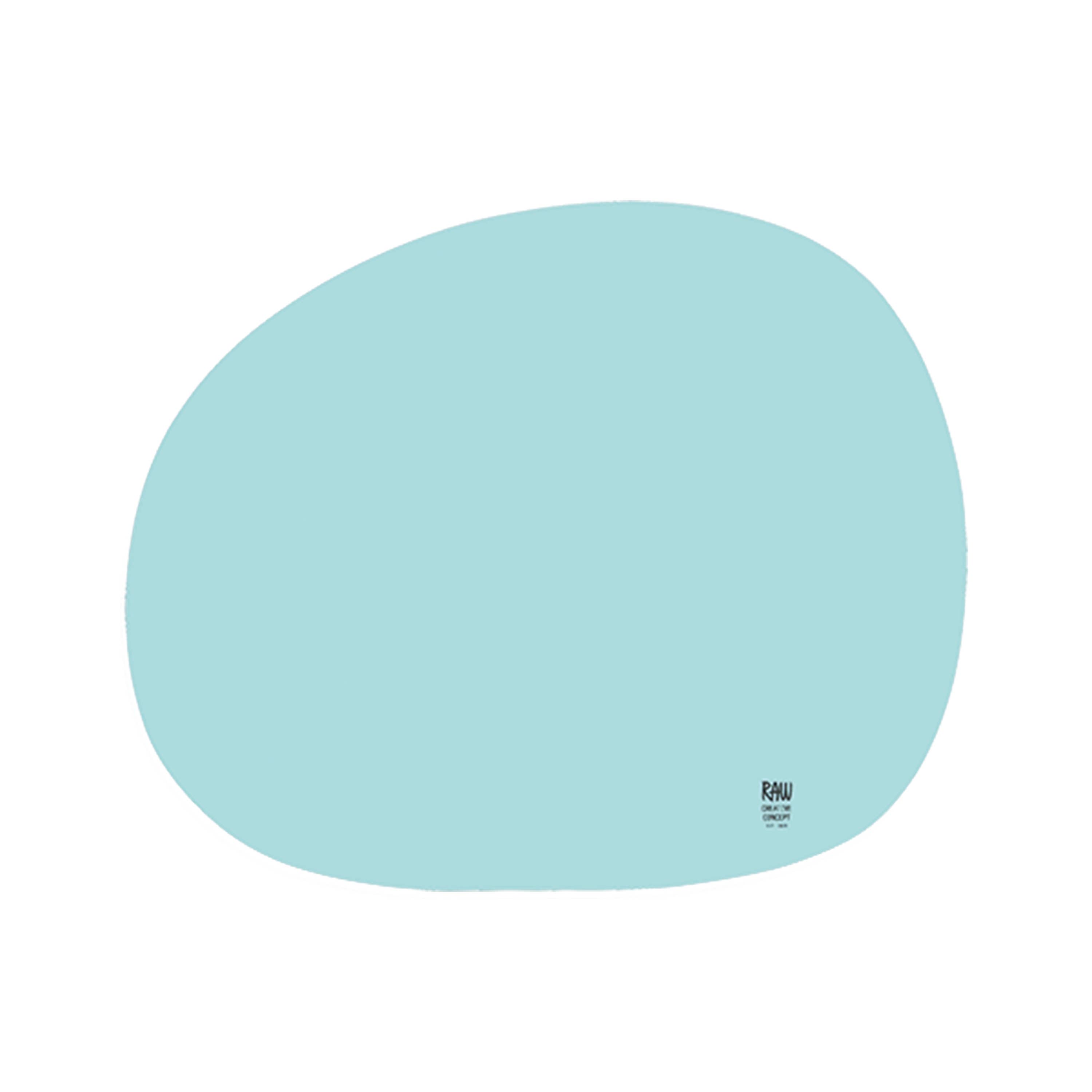 Aida A/S - Wholesale Placemat - Raw Organic Placemat -  Mint Blue  Silicone  41 X 33,5 Cm.0