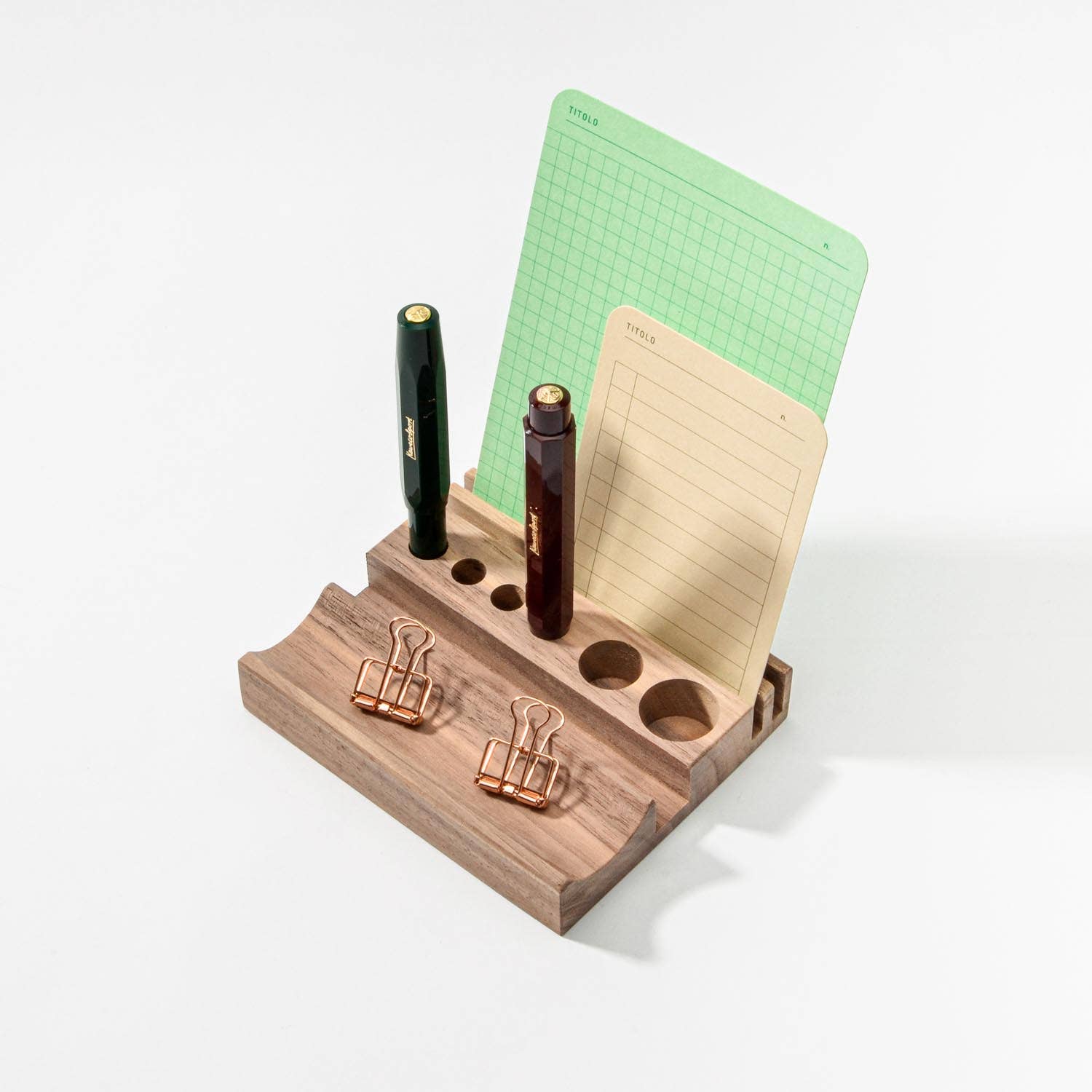 Foglietto - Wholesale Desk Organizer - Wooden Desk Organizer (Small or Large)10