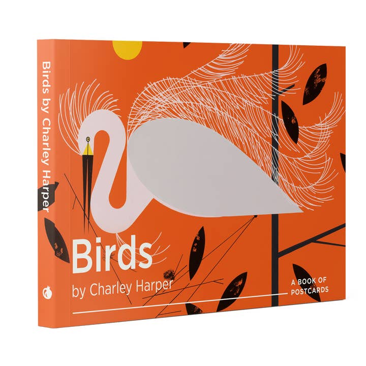 Pomegranate - Wholesale Postcard Set - Birds by Charley Harper Book of Postcards