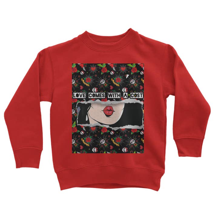 Sweat pour enfant Love Cost Classic pour la vente par IAKAM
