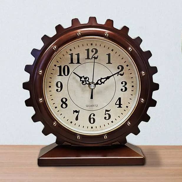 Mechanical Pattern Ticking Mantel Table Top Clocks ~ 5179 for wholesale by Ledsone