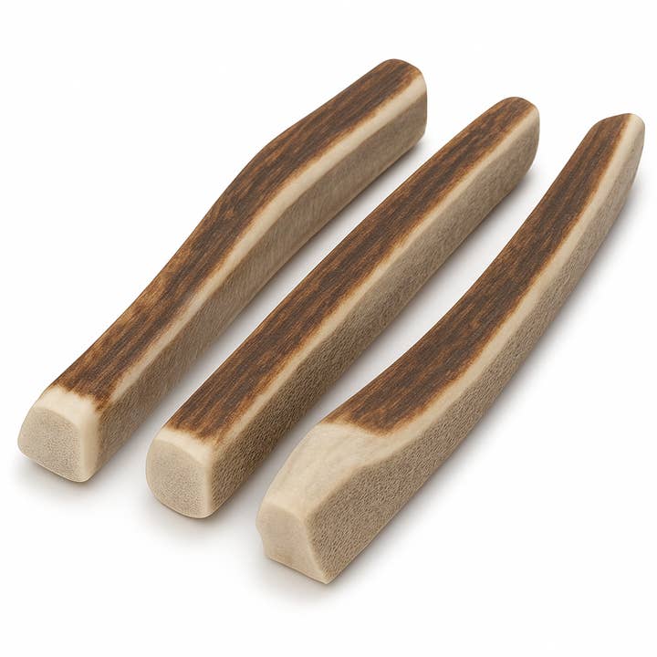 WhiteTail Naturals - Wholesale Pet Bone/Rawhide - Dog - (SMALL) SPLIT Elk Antler Chew -Single or Multipack, Branded3