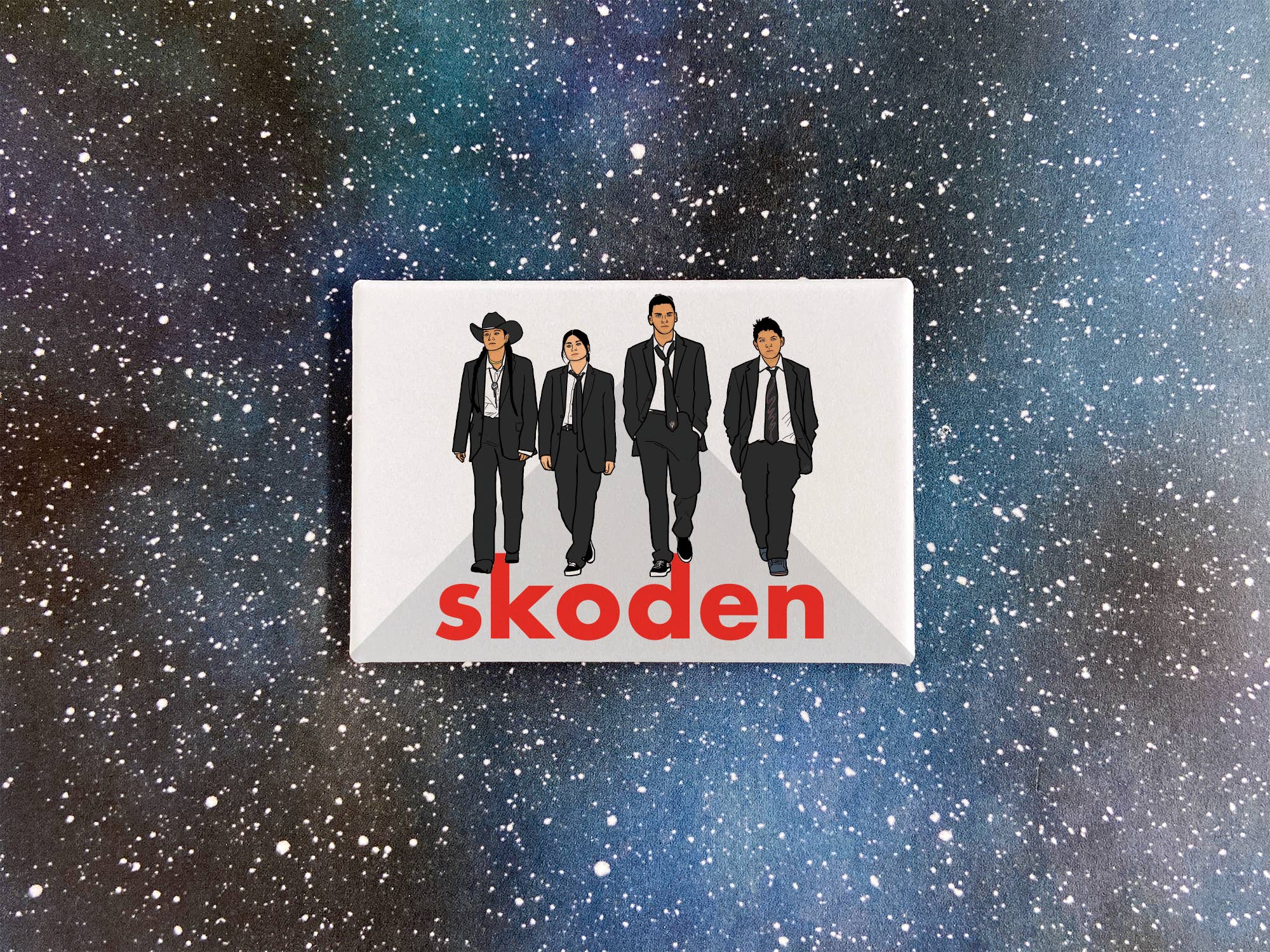 The Red Swan Shop – Íman por atacado – Cães Reserva Cães Souvenir Íman - Skoden