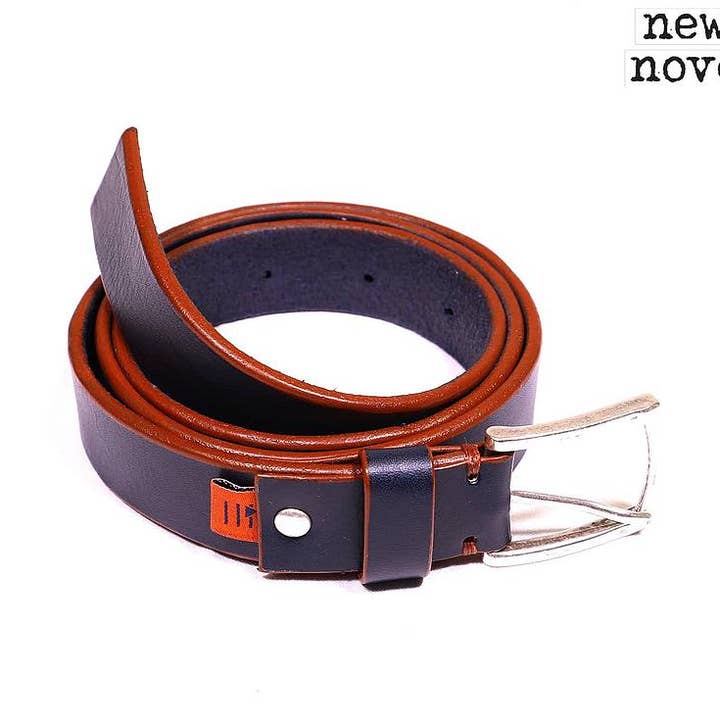 Hellish Belt - dark blue & terracota for wholesale by Être - Bracelets & Accessories