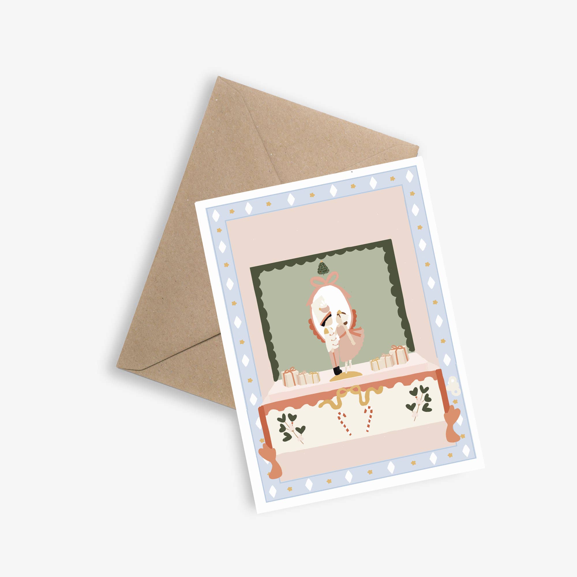 LE PAPIER GRAPHIQUE - Vendita all'ingrosso Biglietti di auguri generici - Il Balletto d'Inverno - Carta Semplice