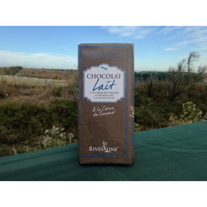 rivesaline - Wholesale Chocolate Bar - MILK CHOCOLATE WITH CARAMEL CREAM 100 G1