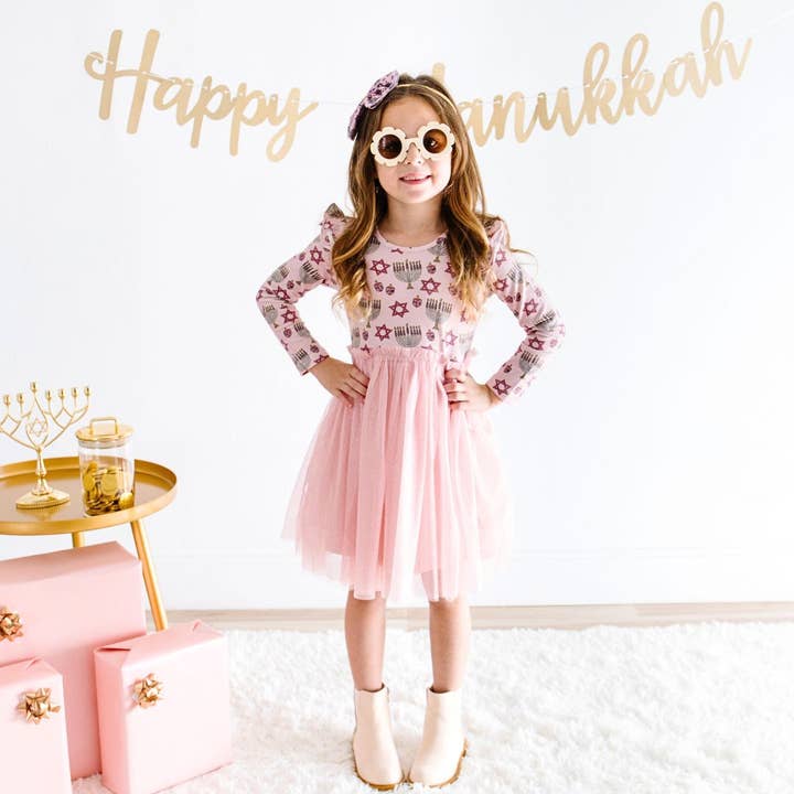 Sweet Wink - Wholesale Fashion Headband - Kids - Hanukkah Tulle Bow Headband - Kids Headband