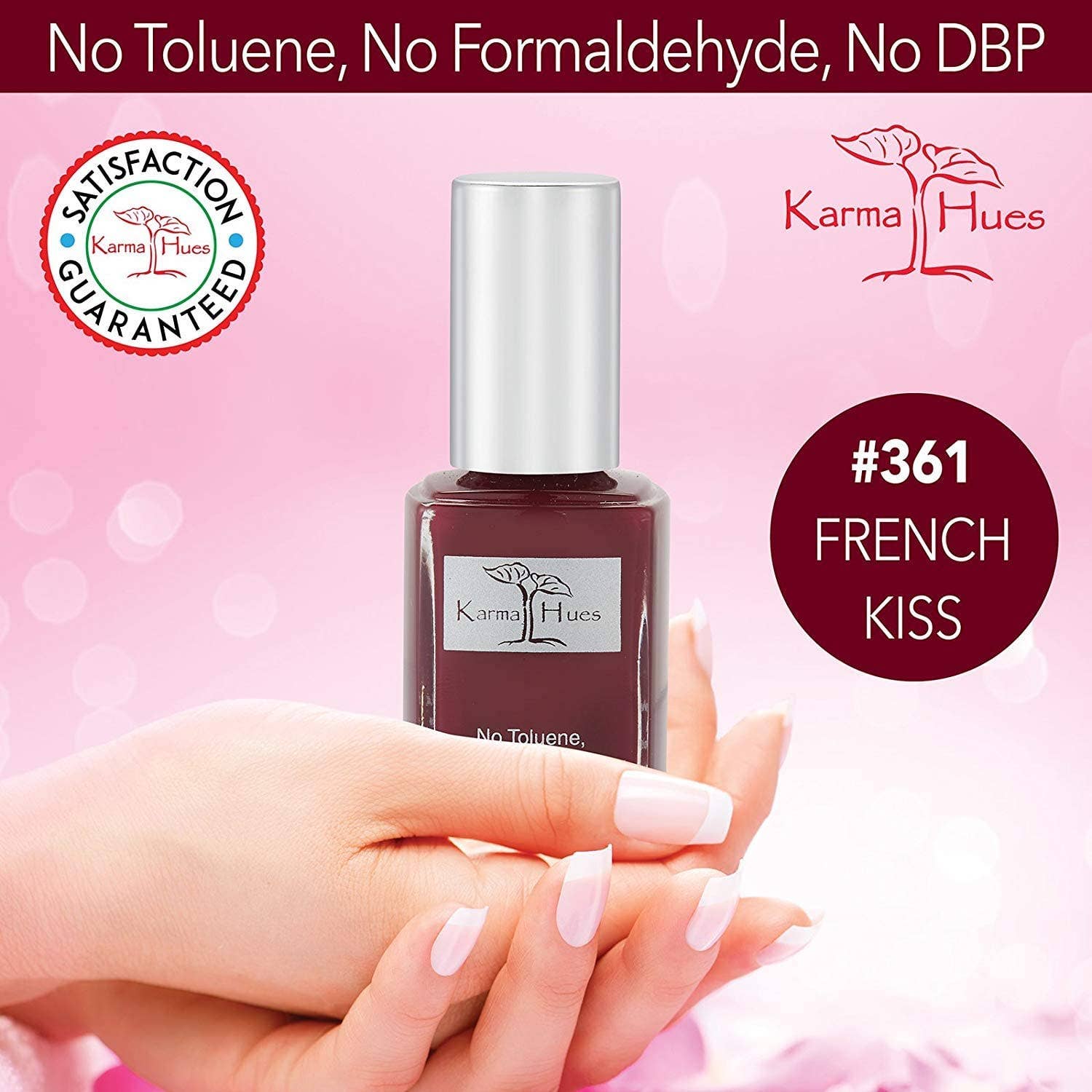 Karma Organic spa - Wholesale Nail Polish - French Kiss - Nail Polish3
