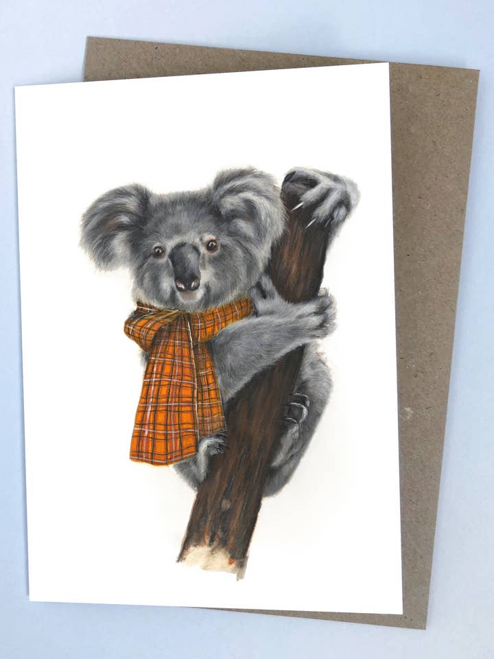 Bruce (Greeting Card) for wholesale by Art by Lana Mathieson