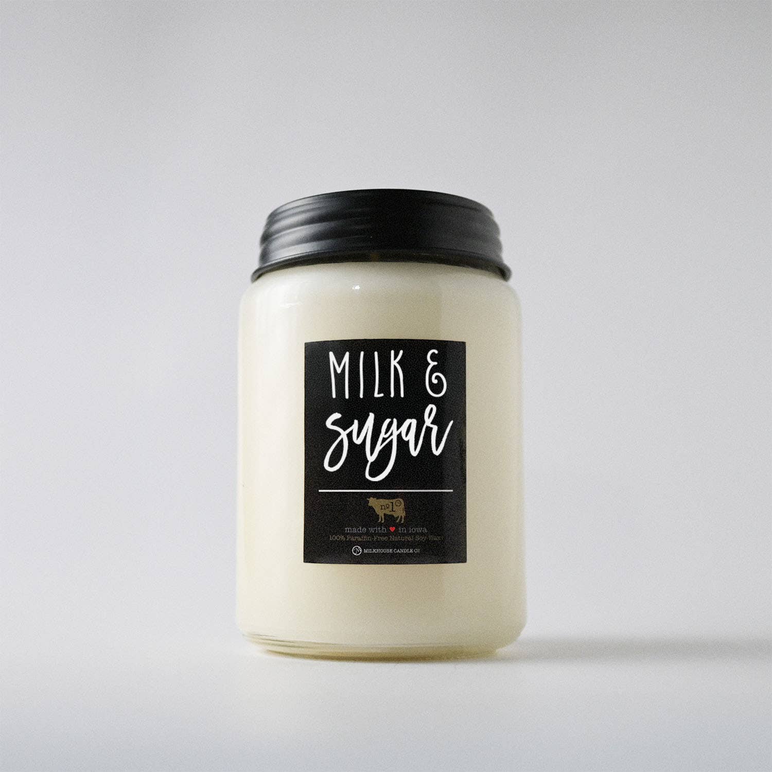 Milkhouse Candle Company - Wholesale Jar/Filled Candle - 26 oz Farmhouse Jar Candle: Milk & Sugar