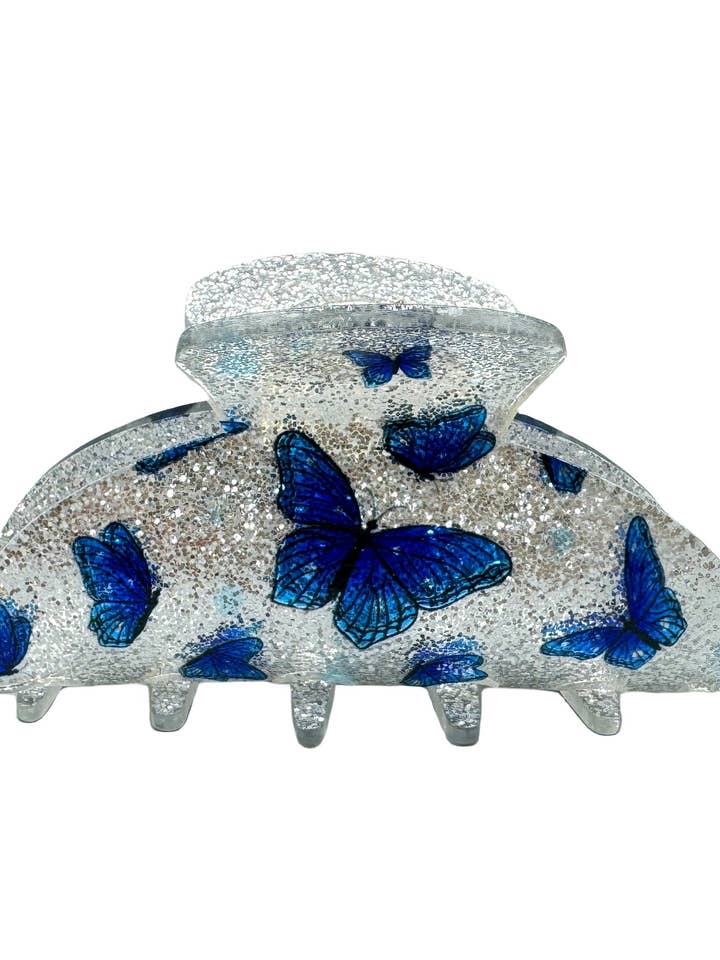 Sommerfugl Akryl Hårklemme L4854 for engroshandel hos Ole