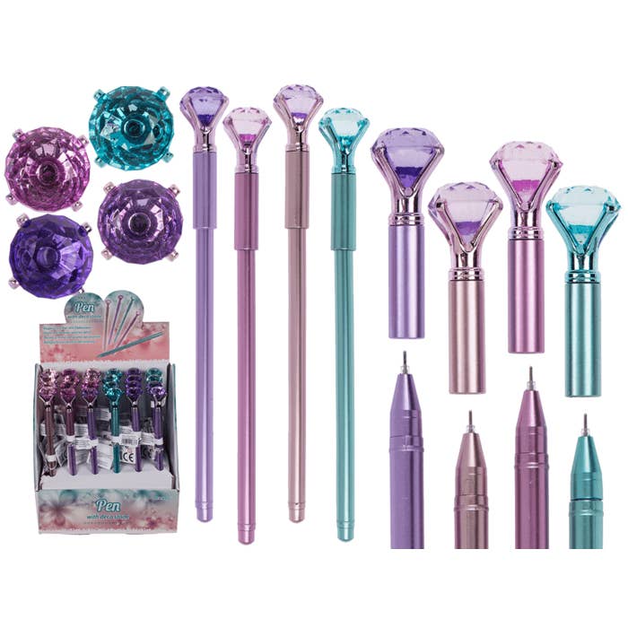 Pen, metallic finish, for wholesale by Out of the blue KG