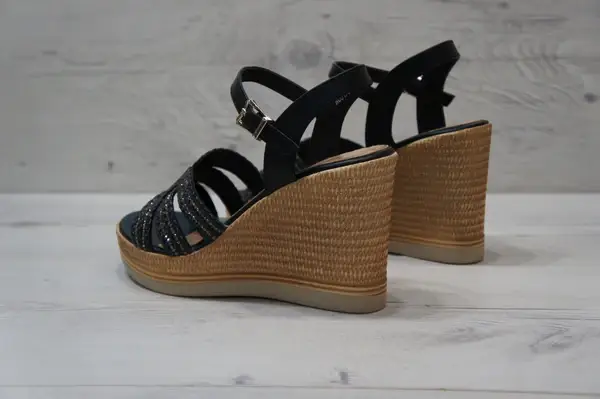 Top Staka - Wholesale Wedges - Women's - A68176Women's Summer Sparkling Wedge Cushion Platform Sandal8