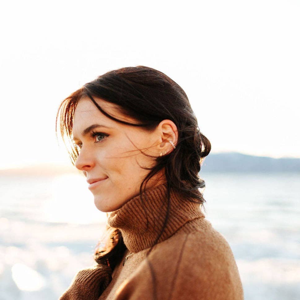 Mauve Jewelry Co. - Wholesale Cuff/Wrap Earrings - Princess Gold Filled Pearl Ear Cuff5