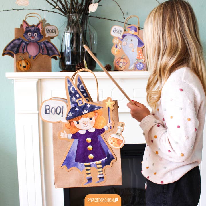 Papierdrachen - Wholesale - Paper Kite 3 Children's Lanterns Halloween4