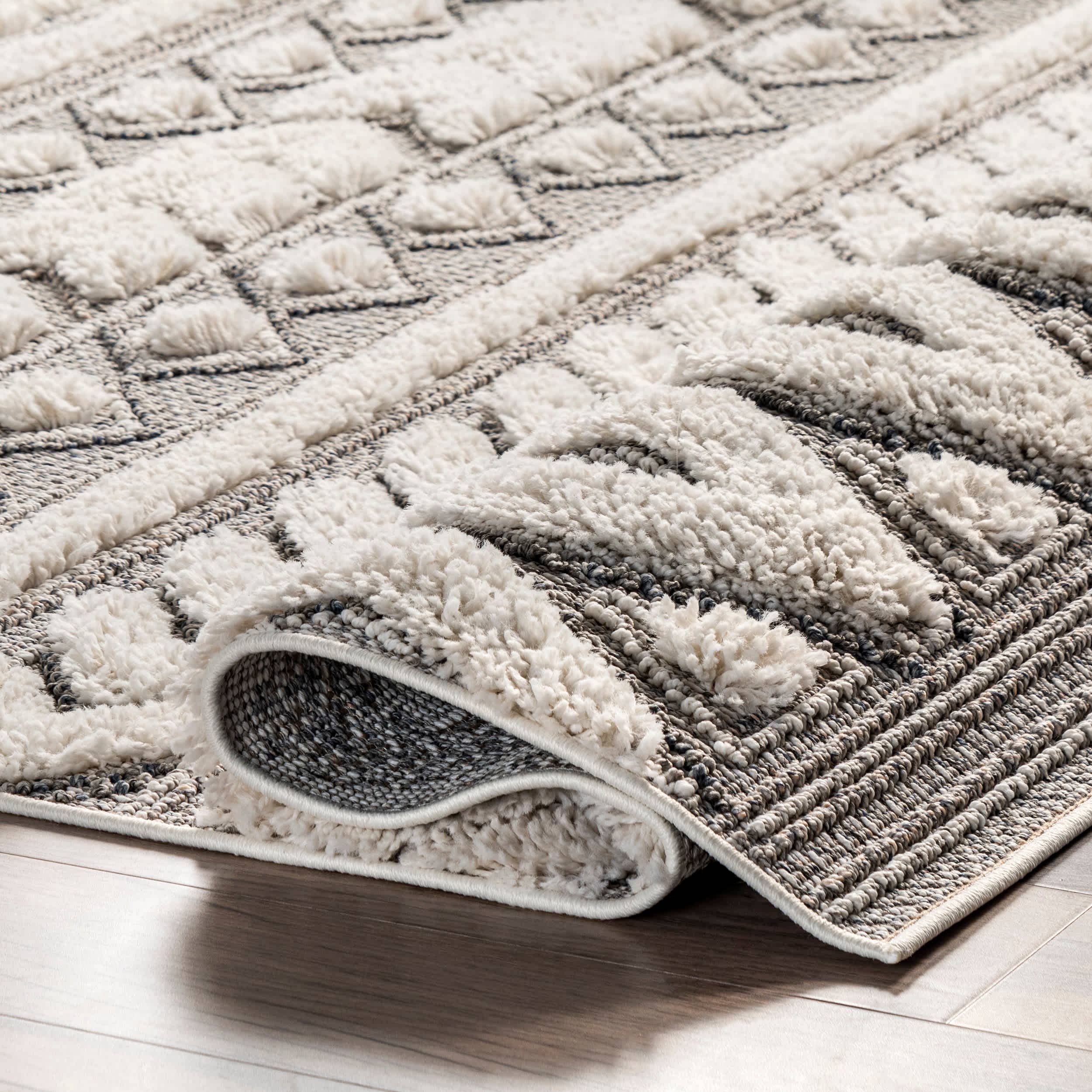 nuLOOM - Wholesale Area Rug - Rebecca High Low Textured Shaggy Area Rug2
