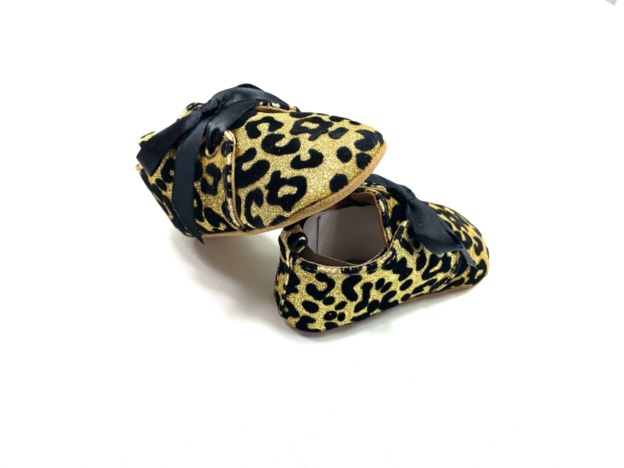 The New Class - Wholesale Moccasins - Kids - Glitter Tie Moccasin3