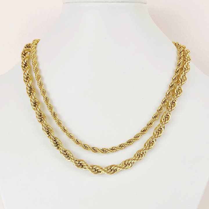 Touw Twist ketting voor wholesale door Park and Buzz