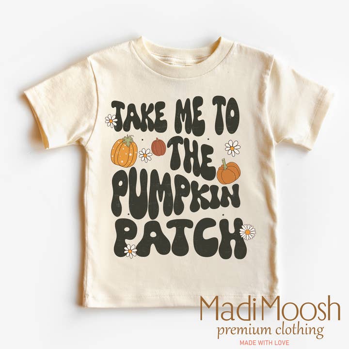 Camisa Take Me To The Pumpkin Patch - Camiseta de Outono de Ação de Graças por atacado de Madi Moosh