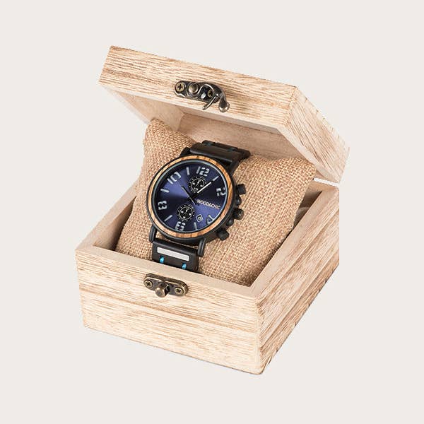 Wood&Chic – wholesale Wrist watch – Men's – Amorpha Men's Quartz Wood Watch