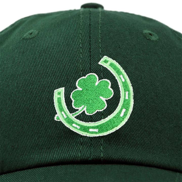Dalix - Wholesale Baseball cap – Women's - DALIX St. Patricks Lucky Horseshoe Hat Men Womens Embroider13