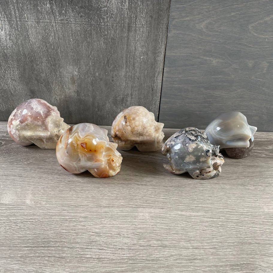 Keystone Crystals - Wholesale Spiritual Stone/Crystal - Assorted Crystal Skulls – Bulk Lot for Gift Shops114