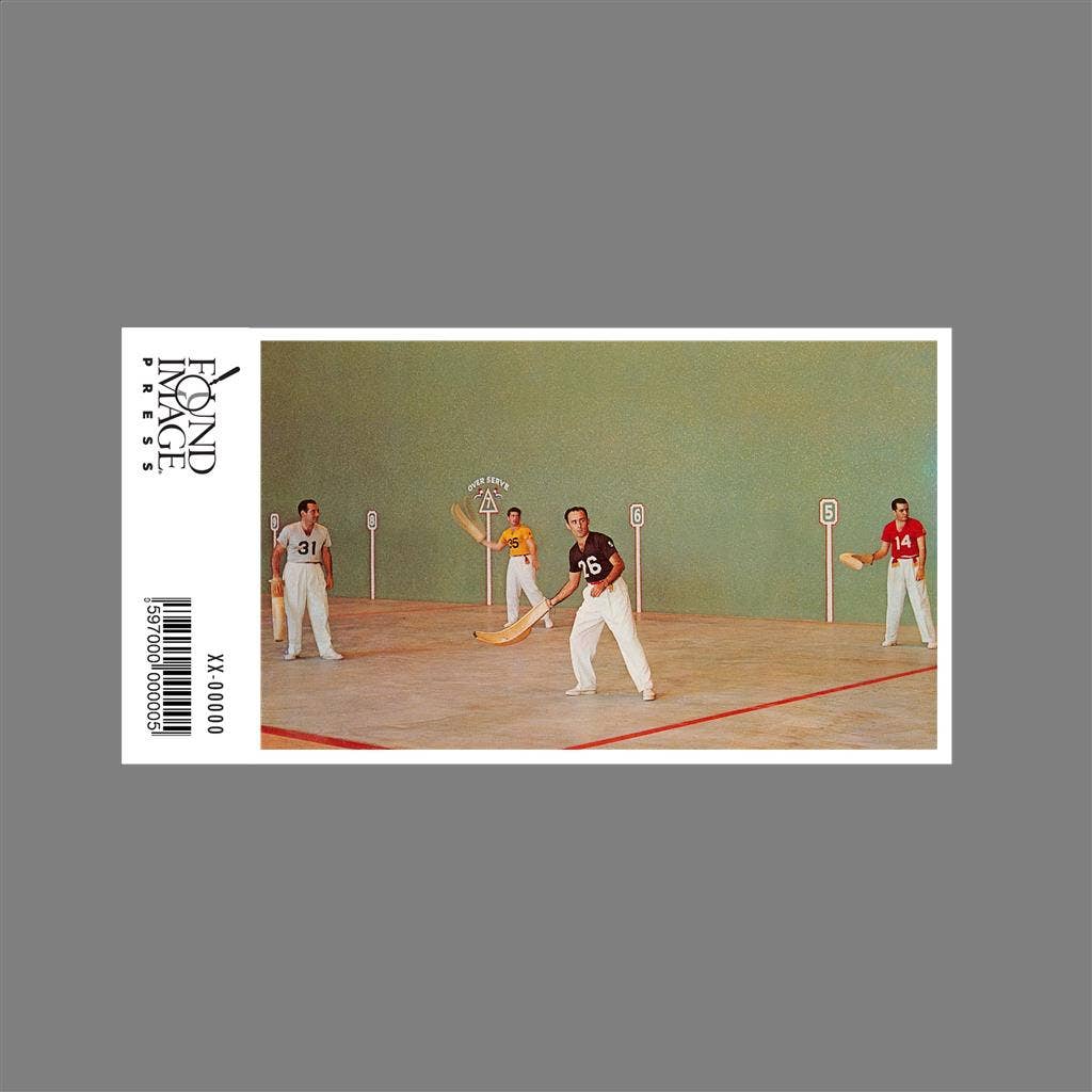 Found Image Press - Wholesale Sticker - Sticker OL-142 Jai Alai1