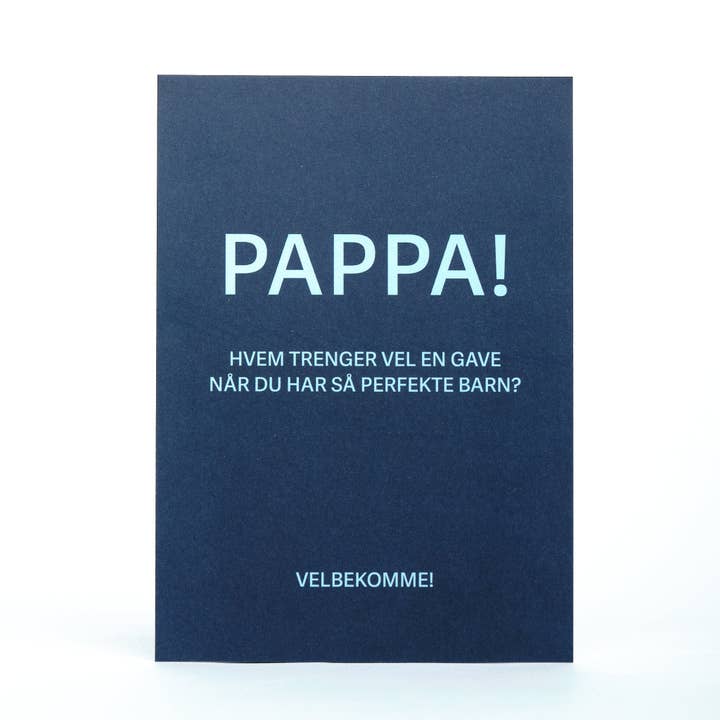 Kort, Pappa med perfekte barn for wholesale by Things With A Story