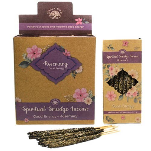 Green Tree - Wholesale Incense - Spiritual Smudge Incense - Positive Energy Rosemary
