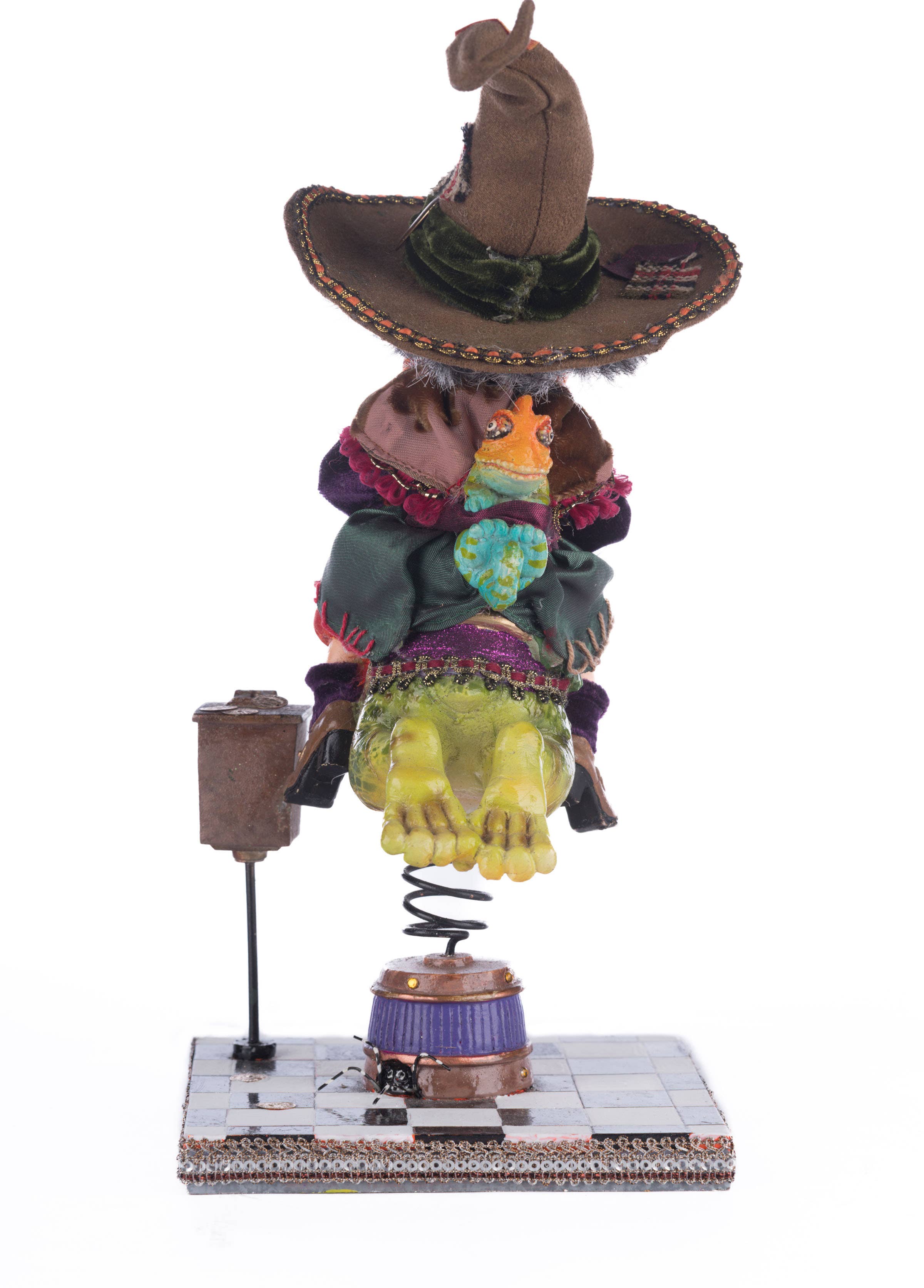 Katherine's Collection - Wholesale Decorative Tabletop Object - Phoebe On Frog Ride Tabletop2