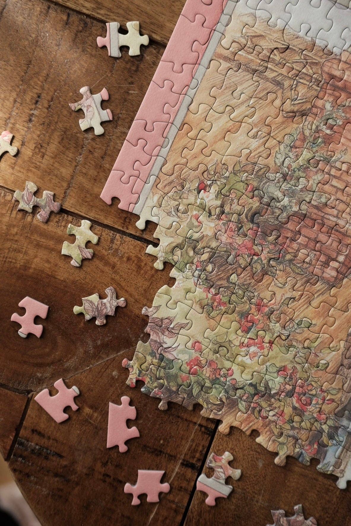 The Puzzle Theory - Wholesale Puzzle - Adult - Kim Jacobs Cottage Welcome - 896 Piece Puzzle5