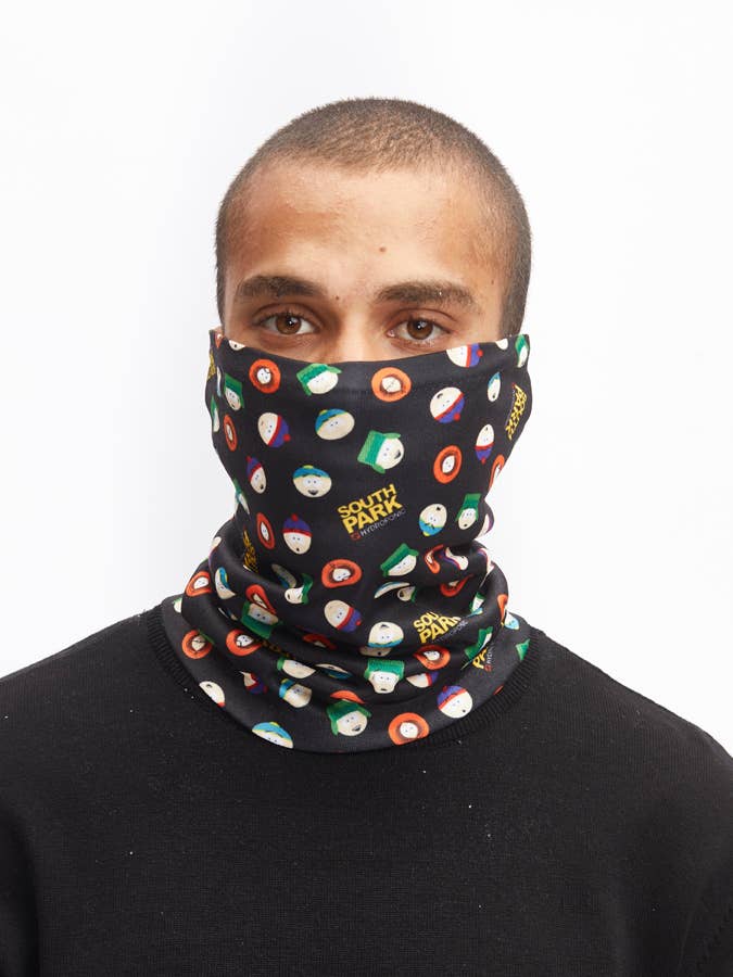 Neck Warmer SOUTH PARK Dots Black HW100-01 for wholesale by Hydroponic