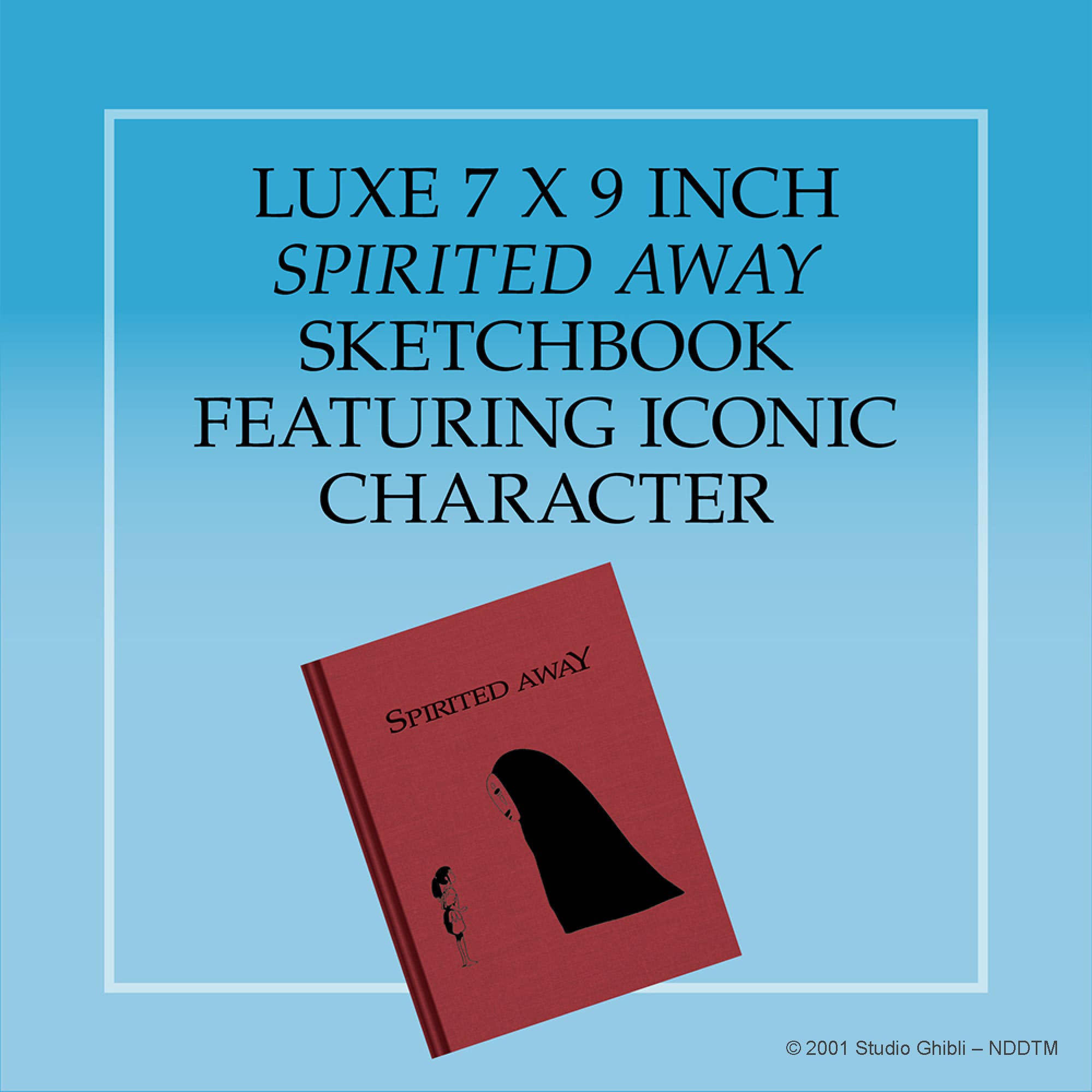 Chronicle Books - Wholesale Sketchbook/Sketchpad - Studio Ghibli Spirited Away Sketchbook5