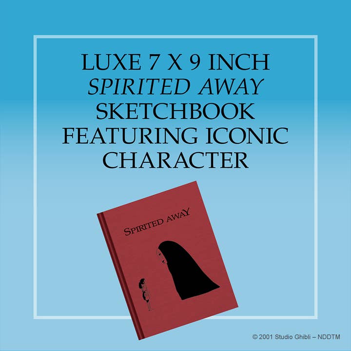 Chronicle Books - Wholesale Sketchbook/Sketchpad - Studio Ghibli Spirited Away Sketchbook5