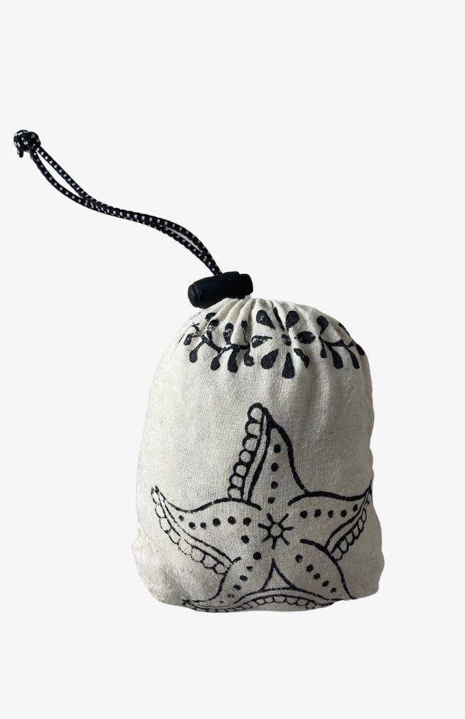 Ganesh Himal Trading - Wholesale Grocery/shopping bag - Cotton Hand Block-Print Stuffable Tote Shopping Bag1