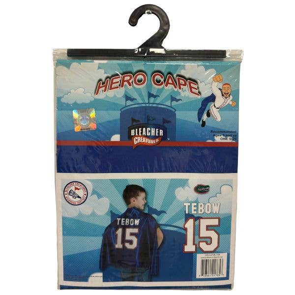 St. Louis Wholesale LLC - Wholesale Cape - Kids - Florida Gators Cape - Tebow #15 The Hero Cape