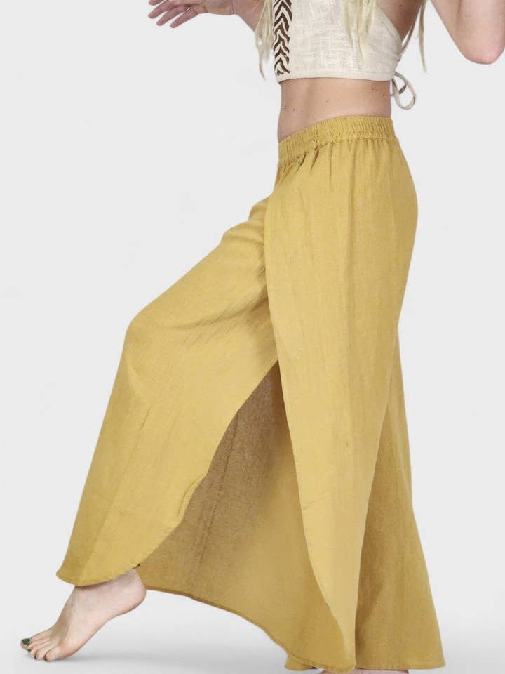 Pantalones Turmeric Yute Fly Away para venta al por mayor de Sacred Ceremony