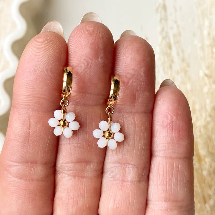 Agaveh girl - Wholesale Huggie Earrings - Nectar Blooms12